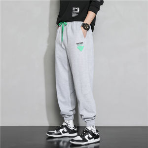 Celana Pria Peregangan Celana Panjang Manset Elastis Cepat Kering Celana Olahraga Fashion Pants K31