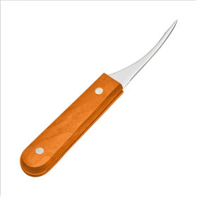 Marino Home มีดแกะกุ้ง มีดดึงไส้กุ้ง สแตนเลส ด้ามไม้ No.Y1181