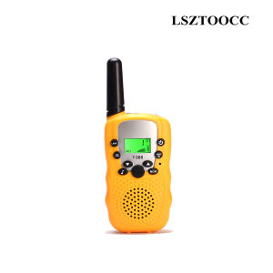 LSZTOOCC วิทยุสื่อสารของเด็ก Kids Walkie Talkie วอร์สื่อสาร ของเล่นสำหรับเด็ก รุ่นT388 YELLOW 【สินค้าเฉพาะจุด】