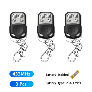 (Local Seller) 330/433/315 MHZ Remote Control Wireless RF Remote Control 4CH Smart Remote Control for Copy Clone Duplicate for Autogate Garage Door Opener or Alarm System autogate remote