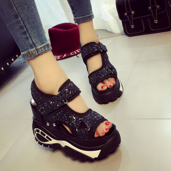 Wedge Heels Sandal Slippers For Girls Latest Wedge Heel Shoes High