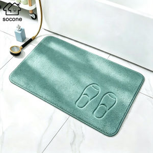 Socone Anti-Slip Area Rug Rectangle Floor Mat Doormart Bath Mats Super Soft (40cmX60cm)