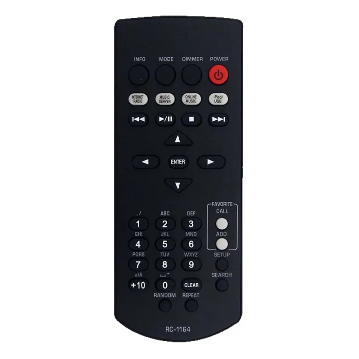 Remote Control Fit for CD Player Use for AV Receiver System DNPF109 CD ...