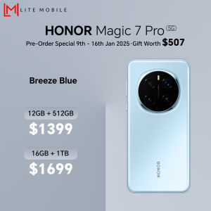 Honor Magic 7 Pro  | 12GB+512GB | 16GB + 1TB | SG Local Set | 2 Years (1+1) HONOR Official Warranty