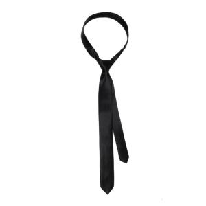 Solid Color Plain Solid Tie Formal Black Ties Satin Tie Women Satin Skinny Scarf Long Necktie Skinny Tie JK Tie