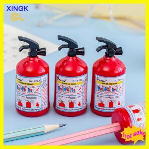 XINGK Creative Fire Extinguisher Shape Pencil Sharpener Single Hole Cutter Student Stationery School Supplies For Kids Prizes Gifts