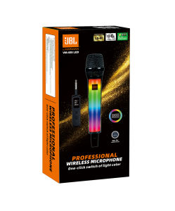 JBL VM-40S/VM-80S LED Professional Wired Dynamic Audio Microphone Mic for Karaoke and Stage Performance
