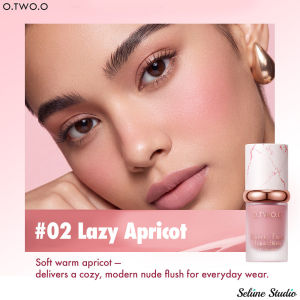 [SG Stock] O.TWO.O Liquid Blush Cheeky Flush Multi Use Liquid Blush Lightweight Natural Glow