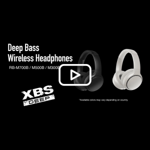 Panasonic RB-M500 Wireless Headphone Deep Bass RB-M500BE-C