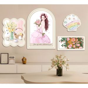 Tranh tráng gương treo tường tranh decor phòng tranh trang trí tường phòng khách