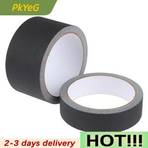 PkYeG Black Gaffer Tape No Residue Non-Reflective Easy Tear Book Repair Tape Matte