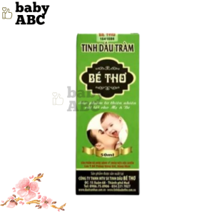 Dầu Tràm Cho Bé Dầu Tràm Bé Thơ Tinh Dầu Tràm Huế Chai 50 ml