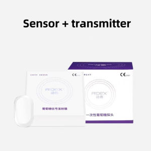 Freestyle Libre Sensor Bluetooth Scan Free Remote Data Sharing Aidex Dynamic Blood Glucose Monitoring CGMS 24h Realtime Monitor