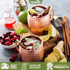 [VSC] Champagne Stainless Steel Plated Goblet Anti-fall Glass Cocktail Wine Cup