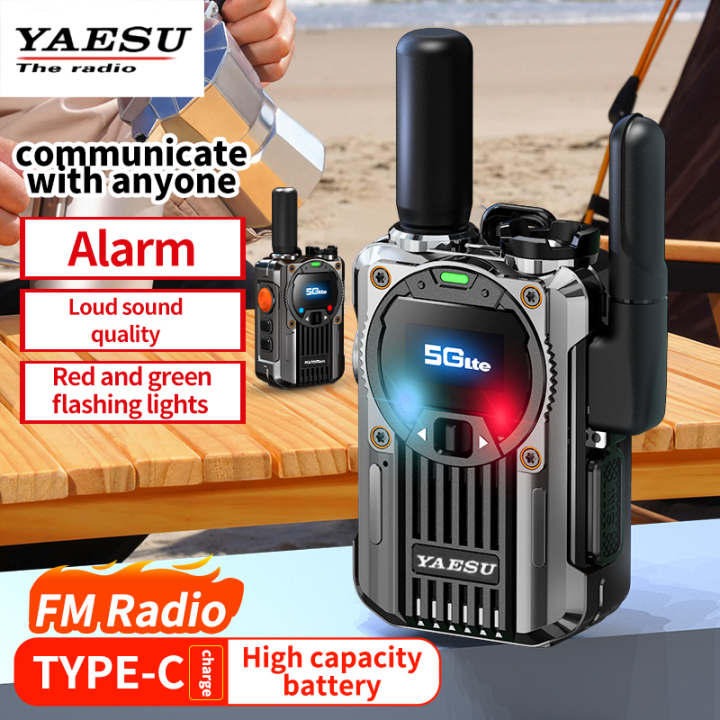 Yaesu Walkie Talkie Global Available M66 Global-ptt Poc 5g Walkie 