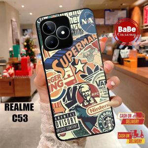 Casing Case Realme C53 Terbaru Graffiti Realme C53 Casing Hardcase Softcase Glossy