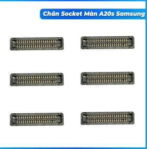Chân socket màn hình trên main A20s samsung