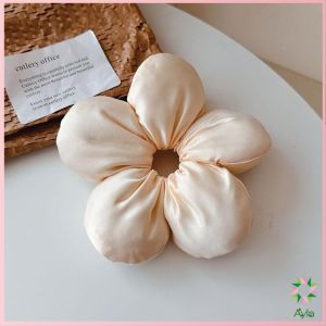 Ayla ลายดอกไม้แฟชั่น ยางแต่งผมขนาดใหญ่ ยางรัดผมหางม้า ดอกไม้สามมิติ แฟชั่นเกาหลี hair band