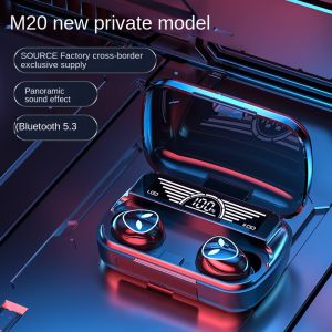 ♥FREE Shipping+COD♥ M20 TWS Bluetooth 5.2 Headphones LED Touch Control Wireless Earphone With Microphone 9D Stereo Sports Waterproof Earbuds Headset