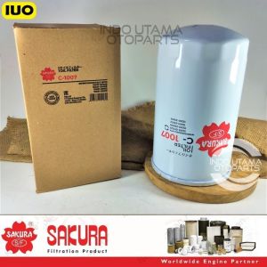 Filter Oli Fuso Ganjo Ganzo Ps220 New Saringan Oli SAKURA C-1007