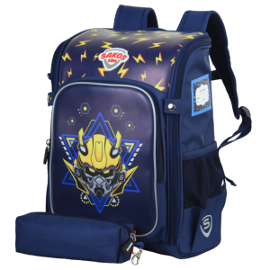 Balo học sinh kèm bóp viết SAKOS BINGO - Siêu nhẹ chống gù êm ái màu sắc bắt mắt họa tiết đa dạng