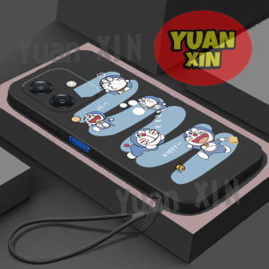 เคสโทรศัพท์ OPPO A3X เคสโทรศัพท์โดราเอมอนออกแบบซิลิโคนเปลือกอ่อน TPU เคสกันกระแทกปลอกป้องกันกล้อง