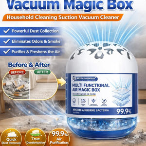 【Dust Buster】Universal Suction Magic Box Compact Design Powerful Vacuum Easy-to-Use Versatile Cleaning Solution Air Magic Box Dust Collector