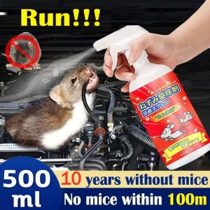 500ML Killer Rat Repellant Pest Spray/ Repel Mice Cockroaches Mosquitoes Lizards Ants/ Organic Safe Plant Base Non-Toxic