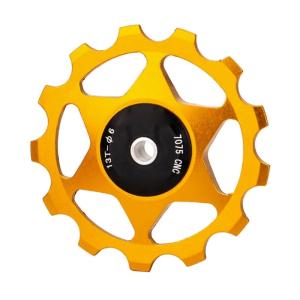 13T Hợp kim nhôm xe đạp thay đổi Bánh Xe Dẫn puly bánh xe đạp vòng bi kín Bánh Xe Xe Đạp puly bánh xe đạp