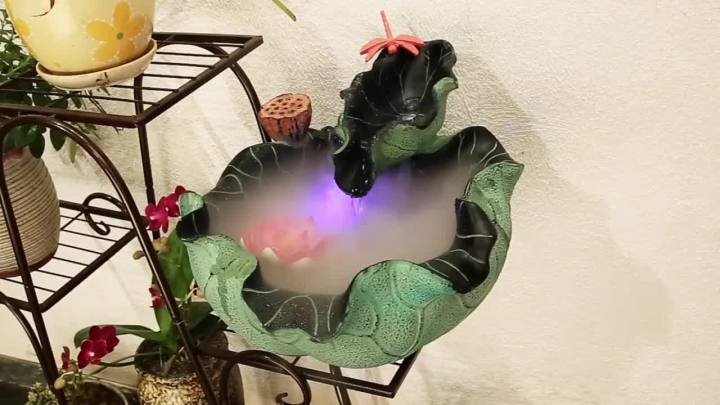 Creative Waterscape Small Fish Tank Humidifier Office Fortune Fengshui creative-waterscape-small-fish-tank-humidifier-office-fortune-fengshui