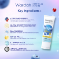 WARDAH Perfect Bright Moisturizer Bright + Oil Control SPF 30 PA+++ 20 ml - Pelembab untuk Kulit Normal Cenderung Berminyak - Mencerahkan Dengan Hasil Matte - Skincare. 