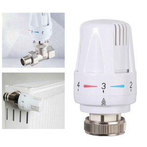 Adjustable Thermostatic Radiator Valves Temperature Control Valves Replacement Floor Heating System Thermostat Valves