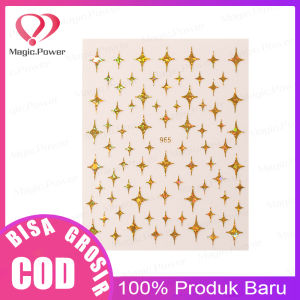 Stiker Kuku Tahan Air Untuk Nail art Untuk Aksesoris Manikur Diy