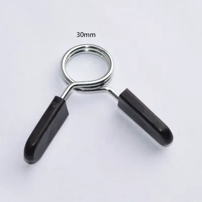 BIMI Spring Collar Clips Spring Clamp Collars Stainless Steel Dumbbell Lock Clamp Weight Lifting Bar Clips 25/28/30mm Dumbbells Clips Weight Bar Dumbbells