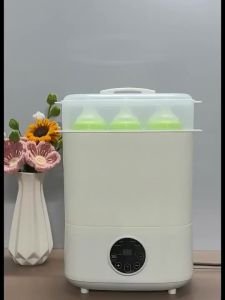 Rabbit 5 In1 Baby Bottle Sterilizer And Dryer Large Capacity Milk Warmer Steam Auto Shut-Off