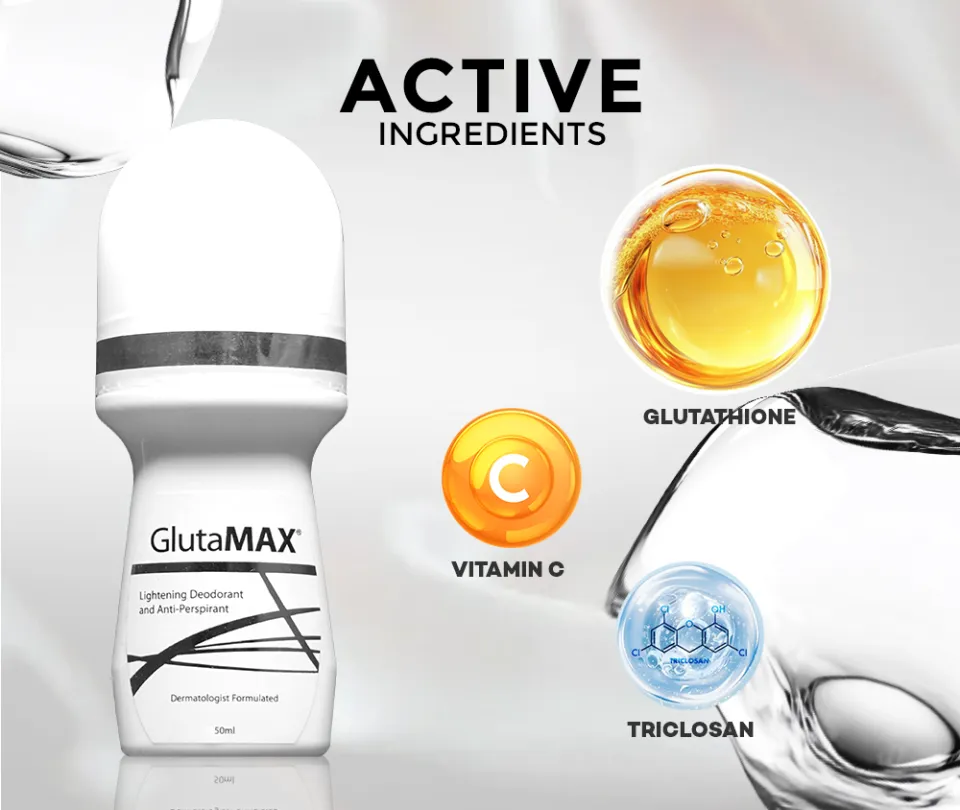 glutamax lightening cream with glutathione Underarm & Inner Thigh Cream, Deodorant & Feminine Wash Intimate Care Bundle skin_type|combination best glutathione supplement in Size:10 ampoules x 5 ml (50ml)