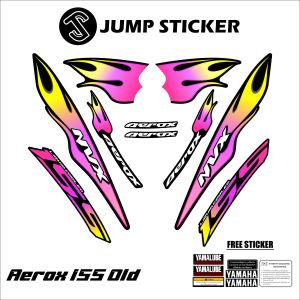 STIKER STRIPING AEROX OLD-LAMA GRAFIS VARIASI 060
