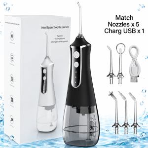 Cordless Water Flosser for Braces Bridges Hygiene Waterproof Oral Dental Irrigator Water Pick Teeth Cleaner
