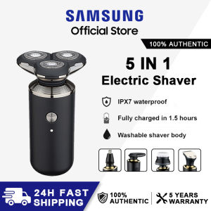 Samsung Original 5 in 1 Electric Shaver USB Rechargeable Mens Razor Body Washable Wet and Dry Hair Clipper Cut Shaver