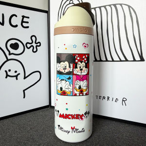 Limited Owala Mickey Hello Kitty Collab Tumbler 24oz 32oz Leakproof Stainless Steel Bottle