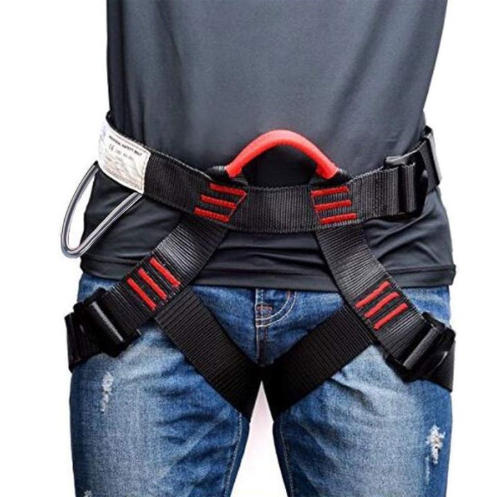Anti-Fall Three-point Safety Belt Adjustable Half-Body Harness for Outdoor  Activities Climbing Mountain Work Altitude Climbing Lazada PH