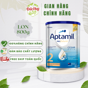 Sữa Aptamil Profutura KID Cesarbiotik số 3 & 2 800g