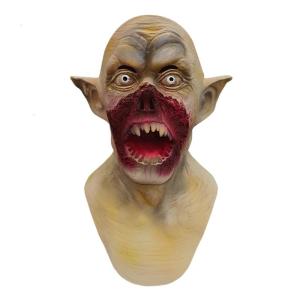 Ma Cà Rồng đẫm máu đáng sợ mặt nạ cao su Mũ miệng rộng đáng sợ cho đóng vai Halloween và các bên chủ đề