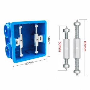 1Set Wall Socket Switch Repair Cassette Repairer Switch Box For Damaged Wall Box Fix Reinforce