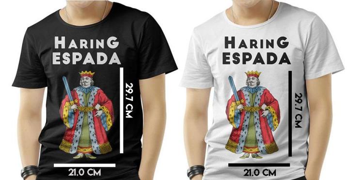 (HARING ESPADA) SAKLA BARAHA COSTUMIZED PRINTED T-SHIRT