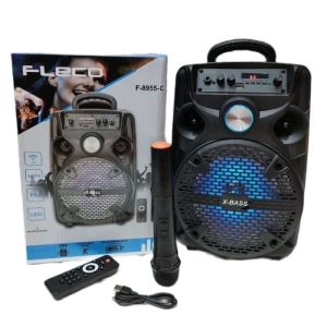 SPEAKER BLUETOOTH WIRELESS FLECO 85 INCH F-8955C/D F-8606G/H BONUS MIC WIRELESS SUPER BASS