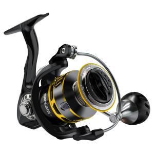 SANLIKE SW Spinning รอกตกปลา S Baitcasting Sea รอกตกปลาเกียร์หมุน 18.3 กก.ลากสูงสุด รอกตกปลา อุปกรณ์