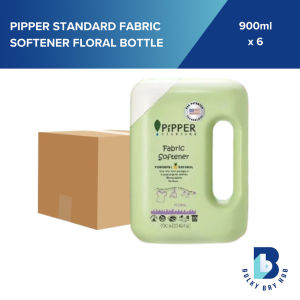 [Carton Deal] Pipper Standard Fabric Softener Floral Bottle 900ml (Bundle of 6)