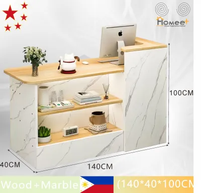 HOMEE Front Desk Cashier Locker Computer Desk Simple Reception Desk Multifunctional counter