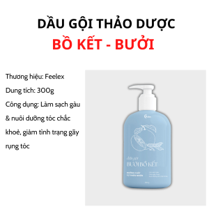 Combo Dầu Gội Xả Bưởi Bổ Kết Cao Cấp - Ngăn Ngừa Hư Tổn Giảm Gây Rụng Tóc Mềm Mại Tóc